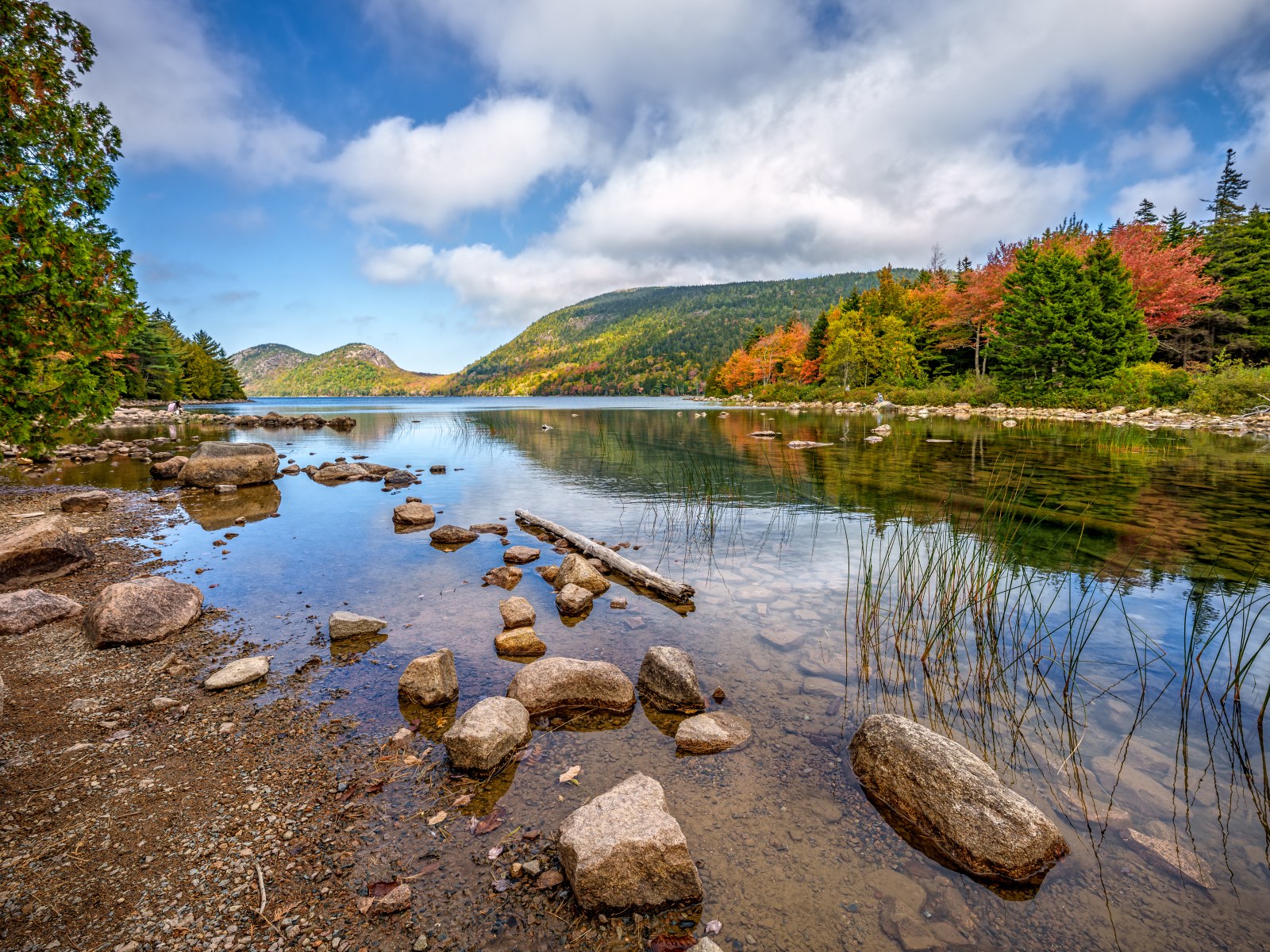 Jordan Pond in Acadia National Park, Maine (ME)