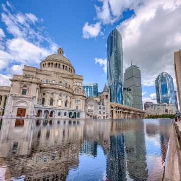 Christian Science Plaza in Boston, Massachusetts (MA)